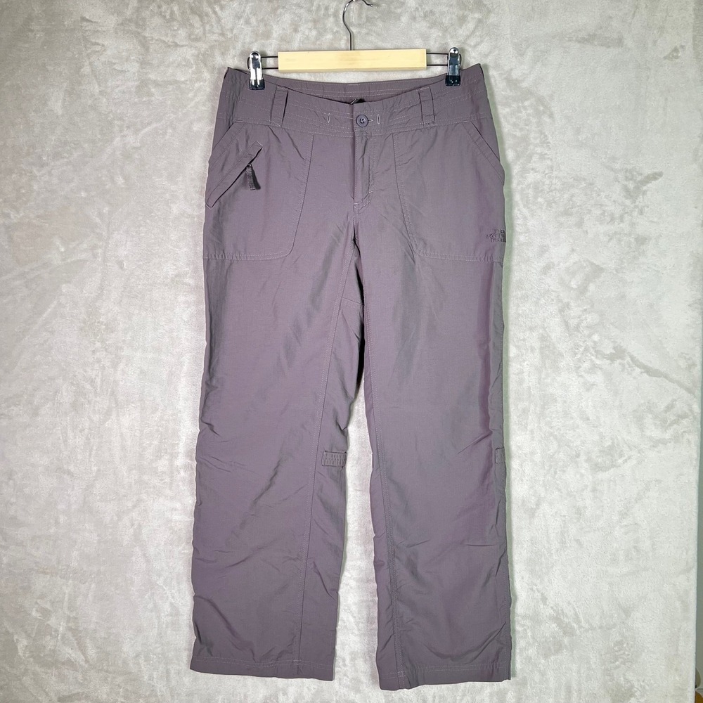 The North Face Pants Women's Size 8 Horizon Tempest Roll Up Cuff Hiking Gray